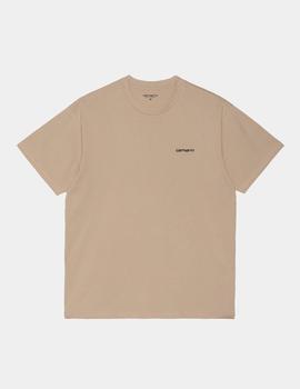 Camiseta CARHARTT SCRIPT EMBROIDERY - Wall / Black