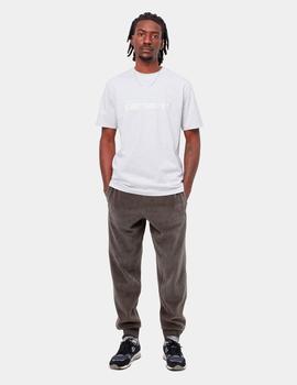 Camiseta CARHARTT SCRIPT - Ash Heather / White