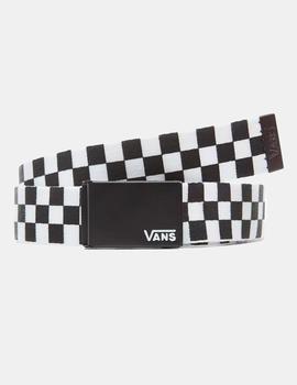 Cinturón Cuadros Vans DEPPSTER II - Negro/Blanco