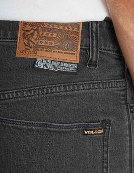 Pantalón VOLCOM SOLVER TAPERED - Stoney Black