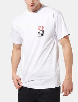 Camiseta Vans NEW STAX - Blanco