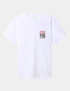 Camiseta Vans NEW STAX - Blanco