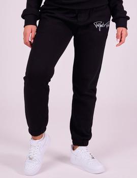 Pantalón Chándal 2140150 - Negro Blanco