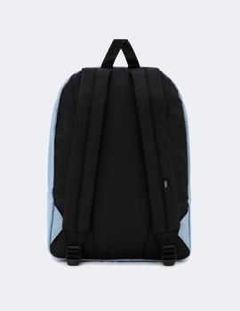 Mochila VANS W´REALM BACKPACK-Black/Dream Blue