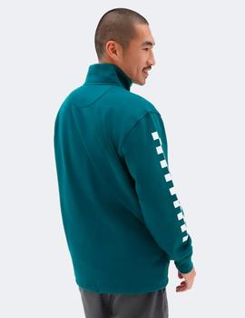 Sudadera Quarter Zip VANS VERSA - Deep Teal