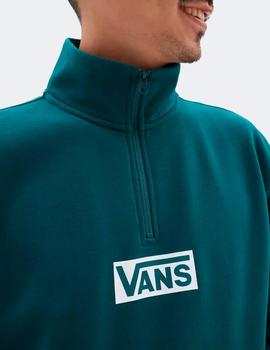 Sudadera Quarter Zip VANS VERSA - Deep Teal