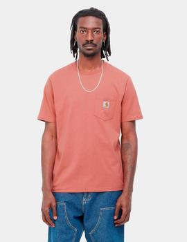Camiseta CARHARTT WIP POCKET - Misty Blush