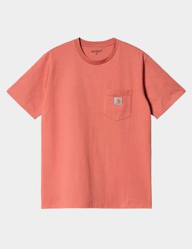 Camiseta CARHARTT POCKET - Misty Blush