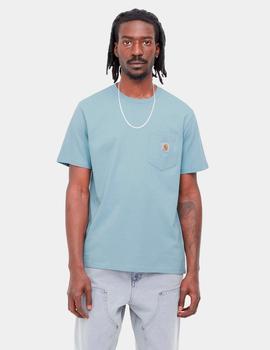 Camiseta CARHARTT WIP POCKET - Misty Sky