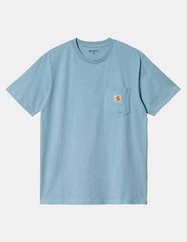 Camiseta CARHARTT POCKET - Misty Sky