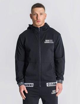 Sudadera Abierta GIANNI KAVANAGH EDGE - Negro