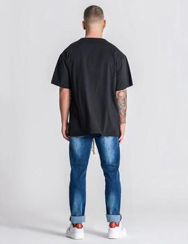 Camiseta GIANNI KAVANAGH RIOT OVERSIZE -  Negro