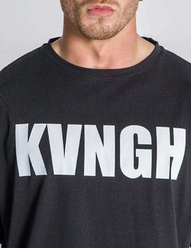 Camiseta GIANNI KAVANAGH RIOT OVERSIZE -  Negro