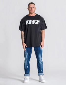 Camiseta GIANNI KAVANAGH RIOT OVERSIZE -  Negro