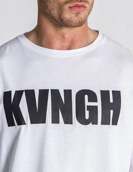 Camiseta GIANNI KAVANAGH  RIOT OVERSIZE -  Blanco