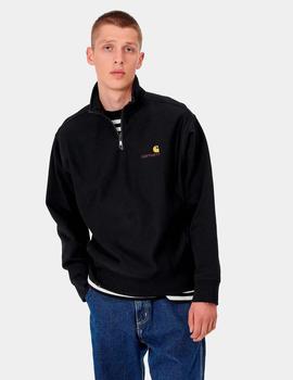 Sudadera Zip AMERICAN SCRIPT - Black