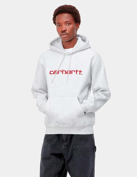 Sudadera Cap CARHARTT SWEAT- Ash Heather Rocket