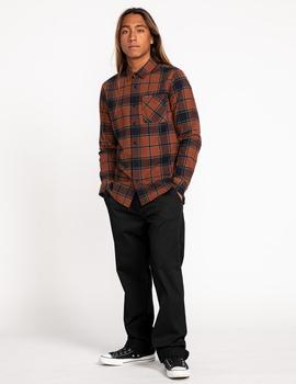 Camisa VOLCOM CADEN PLAID - Mocha