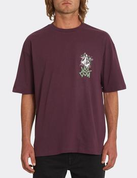 Camiseta VOLCOM SKTRATZ LSE - Mulberry
