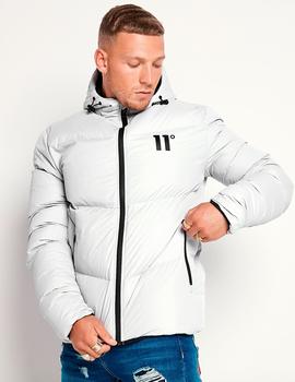 Cazadora 11 DEGREES LARGE PANEL PUFFER - White