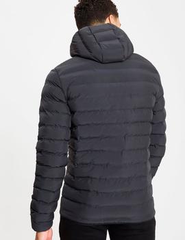 Cazadora 11 DEGREESCOLOUR BLOCK SPACE - Black / White / Shad