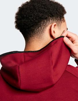 Sudadera Abierta 11 DEGREES ZIP DETAIL - Pomegranate
