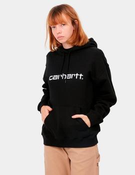 Sudadera Capucha W' CARHARTT SWEAT - Black / White