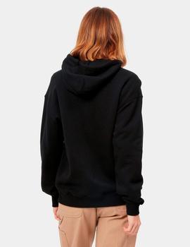 Sudadera Capucha W' CARHARTT SWEAT - Black / White