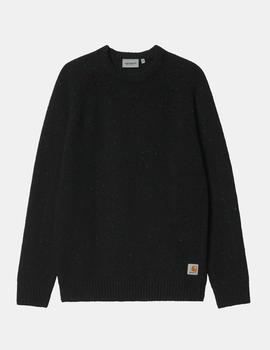 Jersey CARHARTT ANGLISTIC - Speckled Black