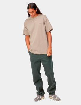 Camiseta CARHARTT WIP SCRIPT EMBROIDERY - Wall / Black
