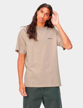 Camiseta CARHARTT WIP SCRIPT EMBROIDERY - Wall / Black