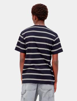 Camiseta CARHARTT GLOVER - Dark Navy / Wax / Wax