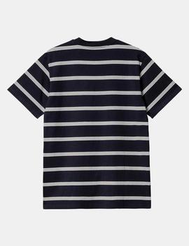 Camiseta CARHARTT GLOVER - Dark Navy / Wax / Wax