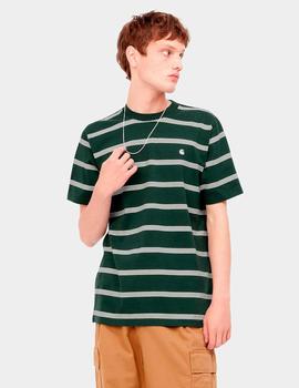 Camiseta CARHARTT GLOVER - Juniper / Wax / Wax