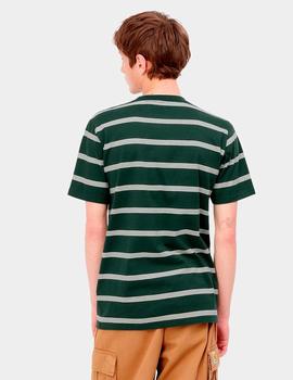 Camiseta CARHARTT GLOVER - Juniper / Wax / Wax