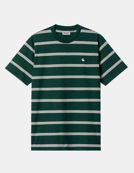 Camiseta CARHARTT GLOVER - Juniper / Wax / Wax