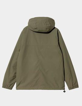 Canguro CARHARTT WIP Windbreaker - Seaweed / Black