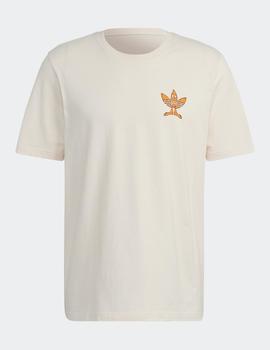 Camiseta ADIDAS FUN SS  - Beige