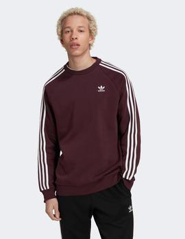 Sudadera Crew ADIDAS 3-STRIPES - Granate