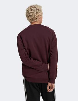 Sudadera Crew ADIDAS 3-STRIPES - Granate