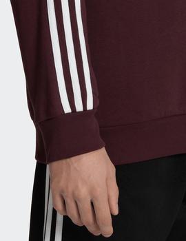 Sudadera Crew ADIDAS 3-STRIPES - Granate