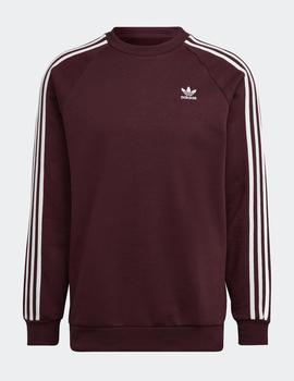 Sudadera Crew ADIDAS 3-STRIPES - Granate