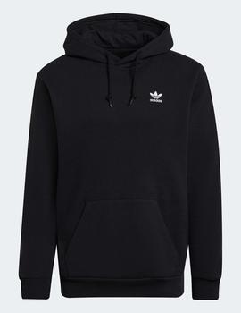 Sudadera Capucha ADIDAS TREFOIL - Negro/Blanco