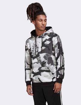 Sudadera Capucha ADIDAS CAMO AOP - Chalk White