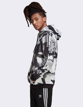 Sudadera Capucha ADIDAS CAMO AOP - Chalk White