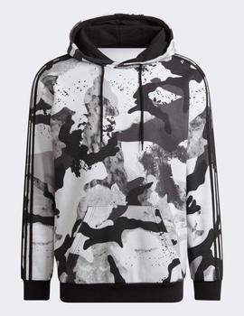 Sudadera Capucha ADIDAS CAMO AOP - Chalk White