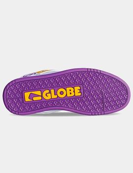 Zapatillas GLOBE TILT - White/Purple/Yellow