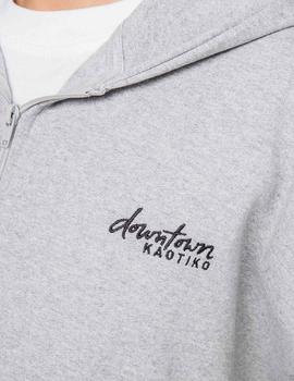 Sudadera Abierta KAOTIKO WALKER  - Gray/Apricot/Cloud