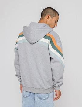 Sudadera Abierta KAOTIKO WALKER  - Gray/Apricot/Cloud