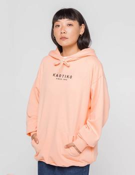 Sudadera Capucha KAOTIKO VANCOUVER - Coral Soft